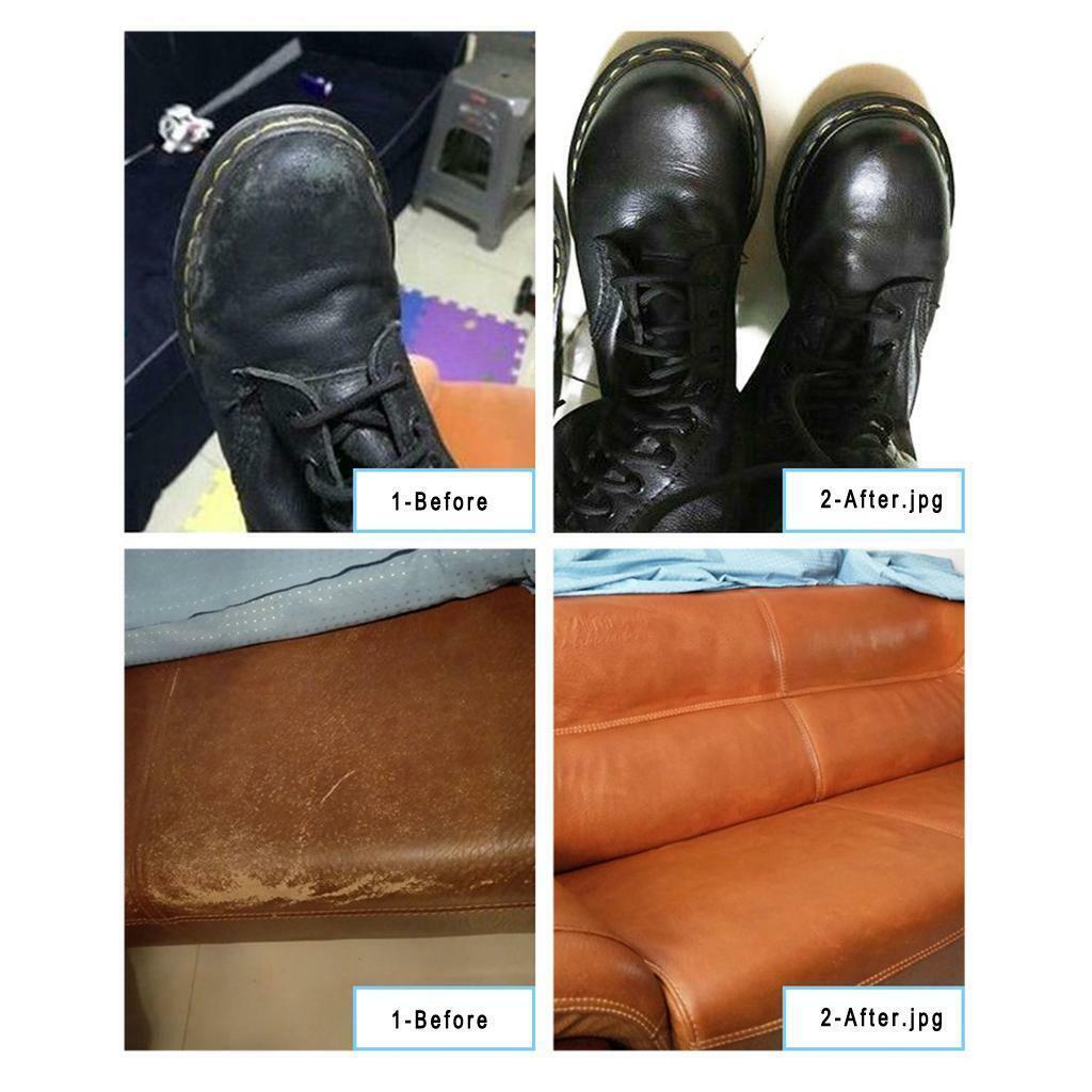 2pcs Leather Dye Repair   Seat Sofa Scratch Scuffs Rip