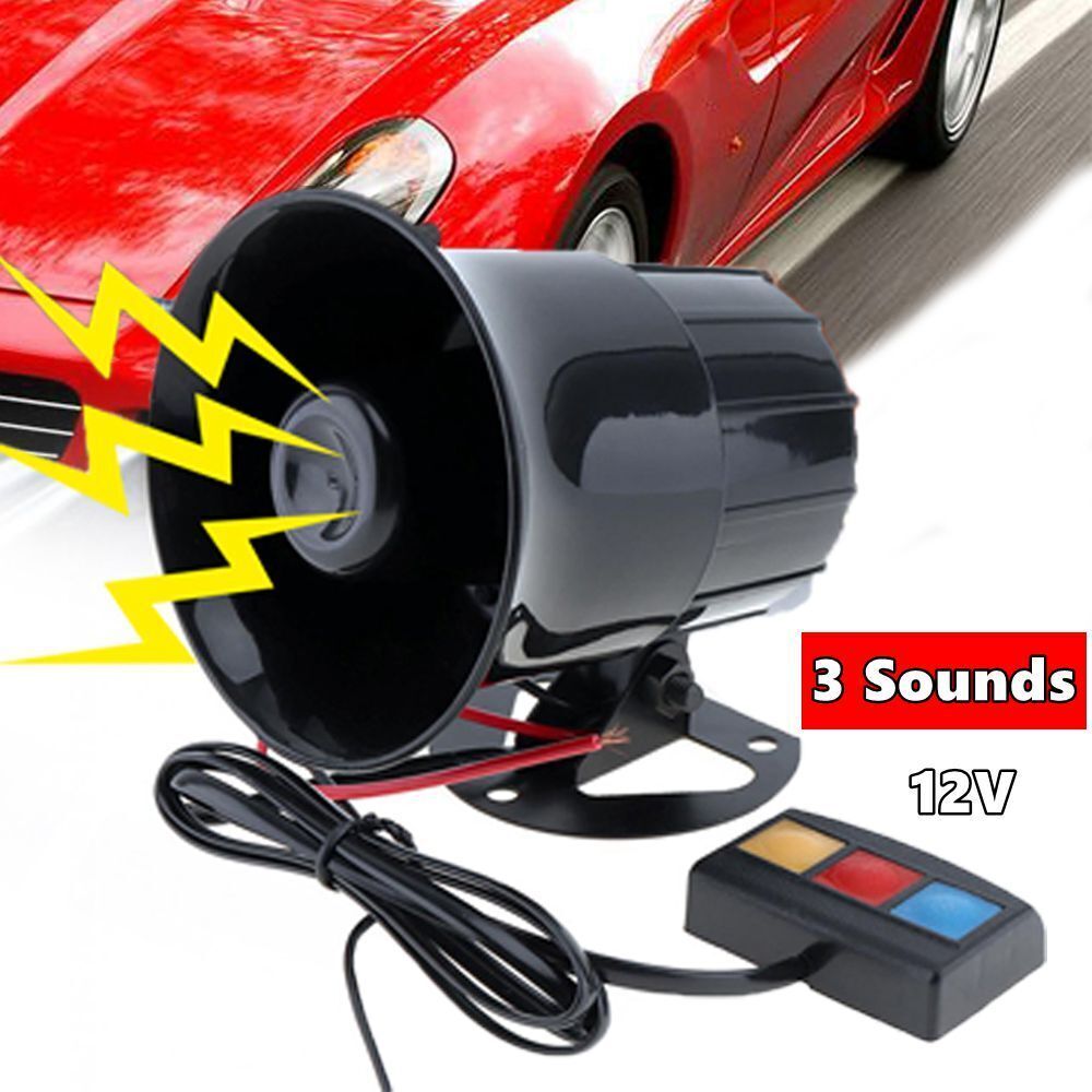 Van Truck 12V 30W 3 Sounds Speaker for Motorcycles Emergency Sound Amplifier