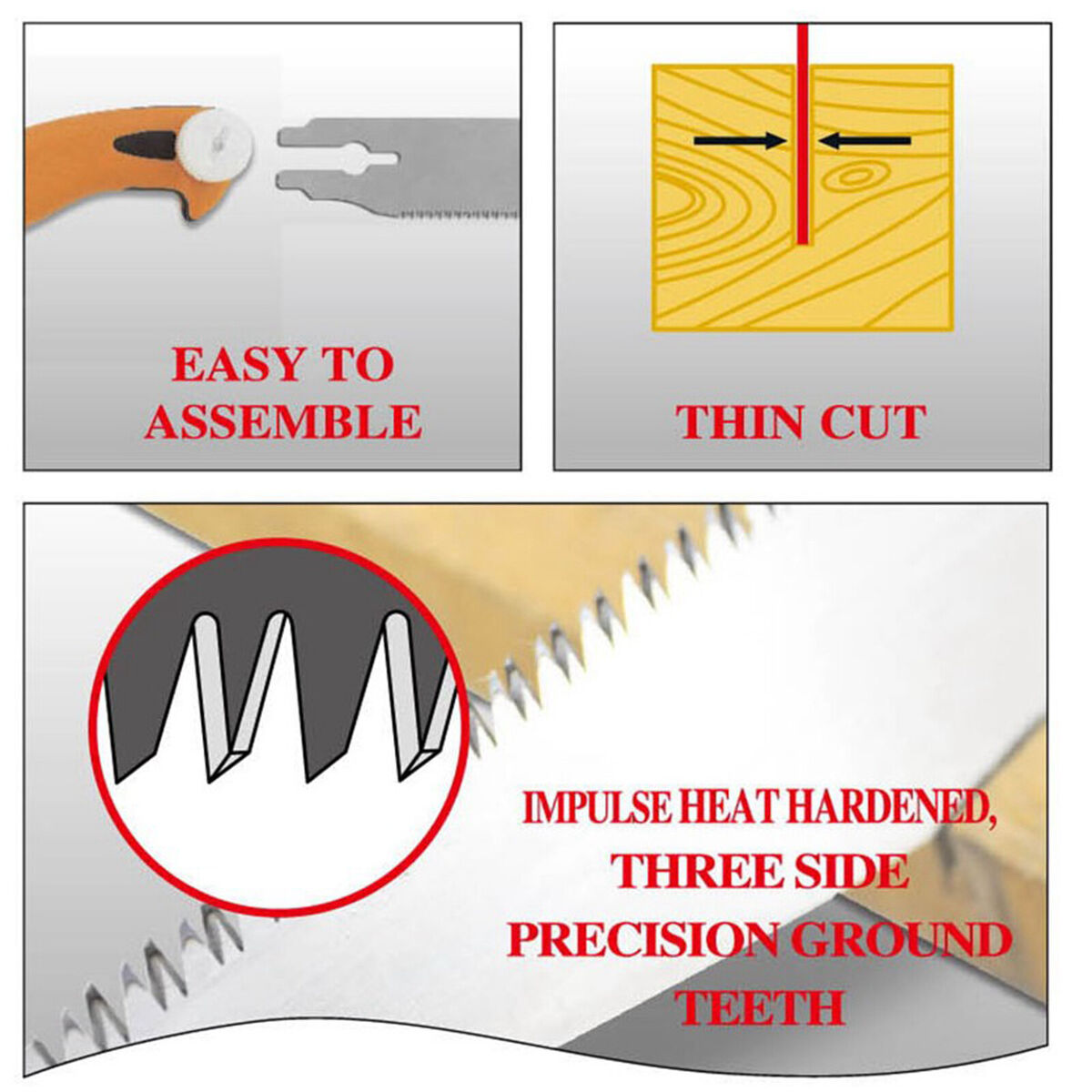 Saw Carpentry Woodworking  Flush Cut Saw for Furniture 265B