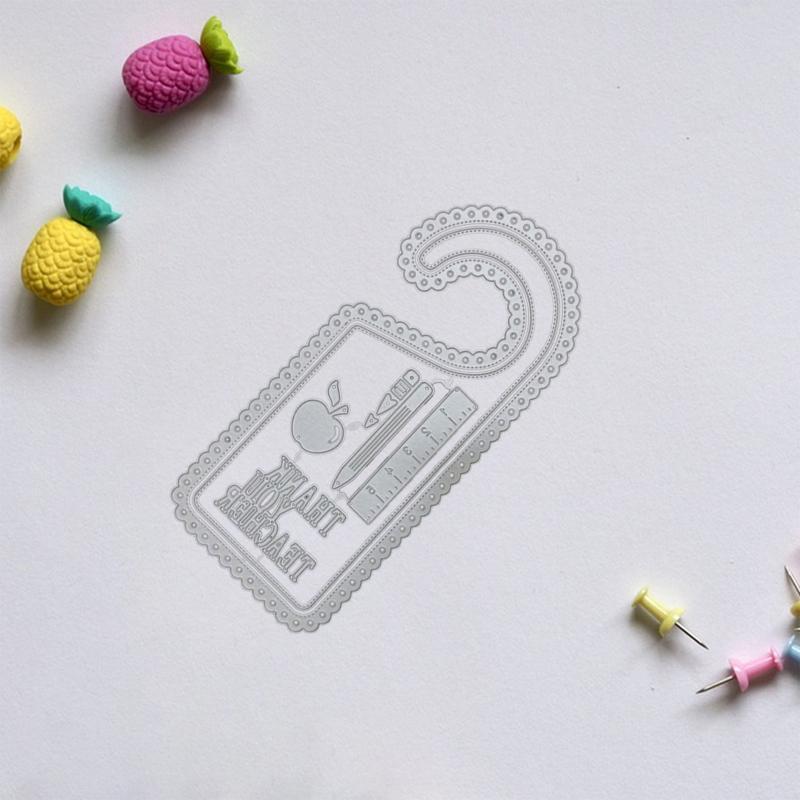 Pen Ruler Metal Cutting Dies Photo Album Decoration Family Together Party Diary