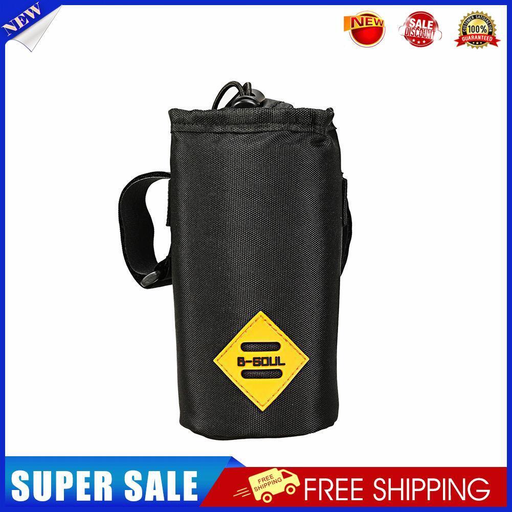 B SOUL Road Bike Front Handlebar Water Bottle Insulation Bag Pouch (M)