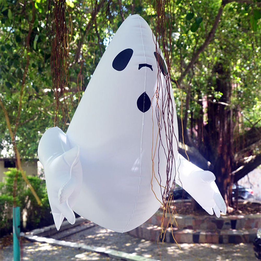 Horror Props Halloween Ornament Inflatable Animated Ghost Hanging Decoration