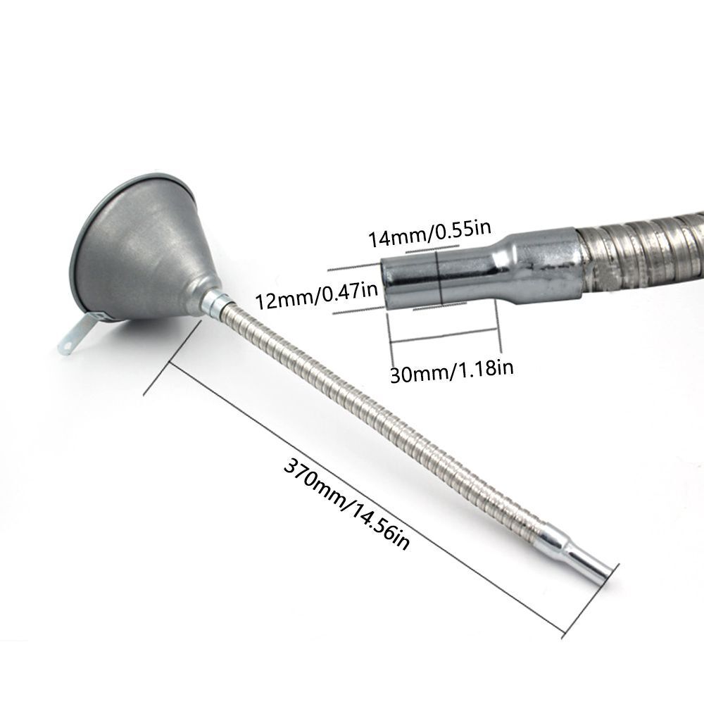 Oil Fill Funnel Fuel Oil Funnel Gasoline Engine Oil Funnel with Filter Screen