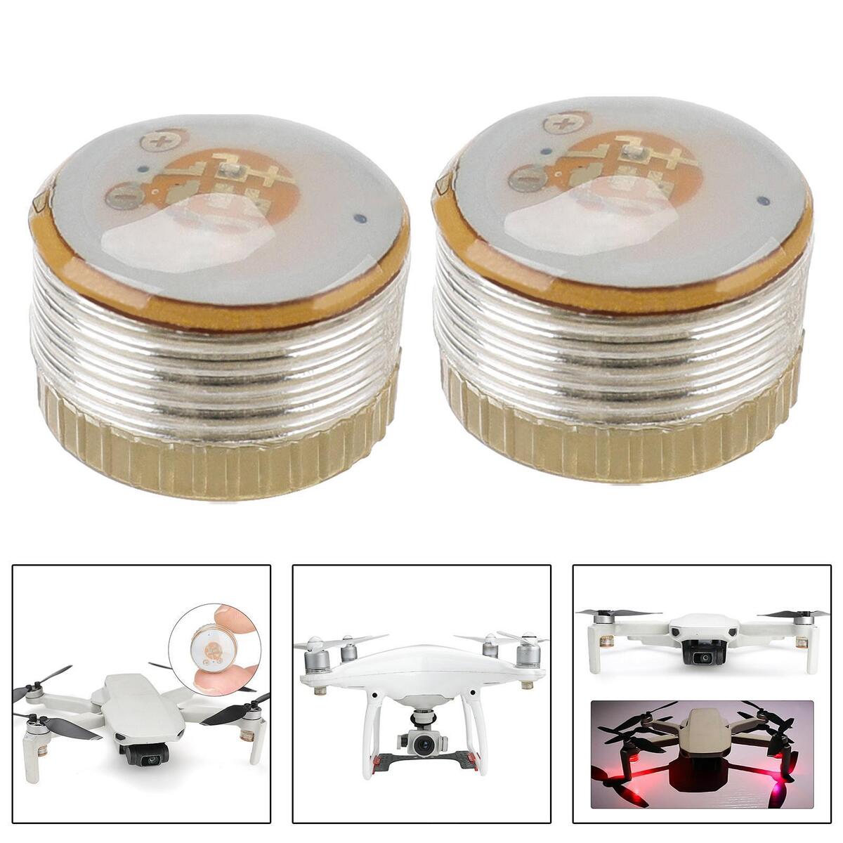 2 Pieces Drone Strobe Lights Signal Flashing Light for DJI Mini 3Pro Drone