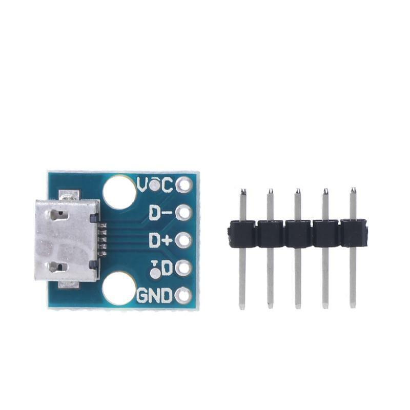 Female MICRO USB To DIP 5-Pin Pinboard 2.54mm Micro USB Type Hot Sell