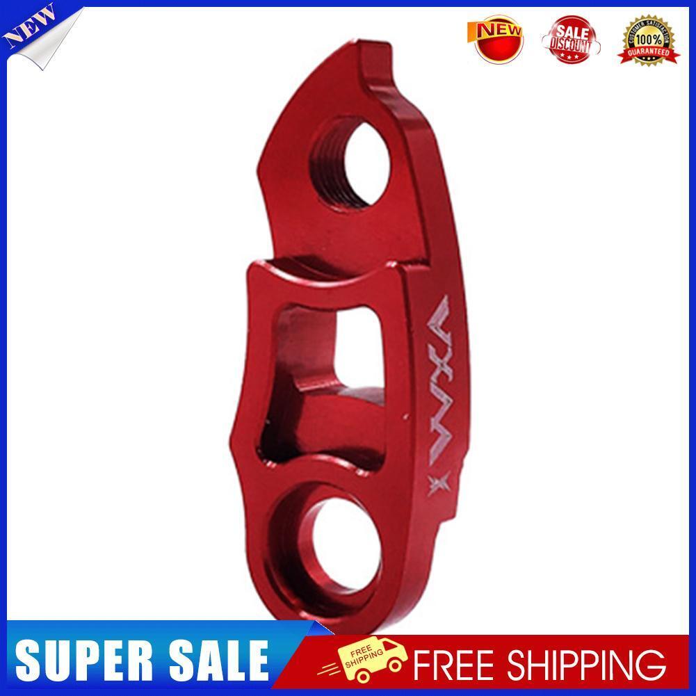 VXM Bike Rear Derailleur Hanger Extender Frame Gear Tail Hook (Red Long)