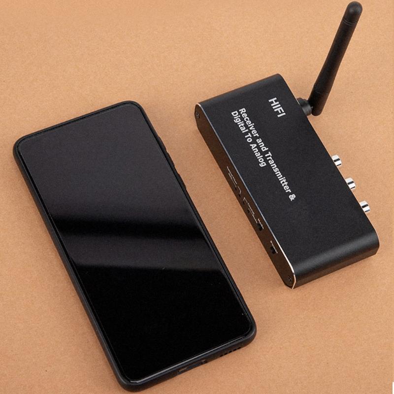 HIFI BT5.0-Compatible r Digital Audio to Analog Converter Receiver Transmitter