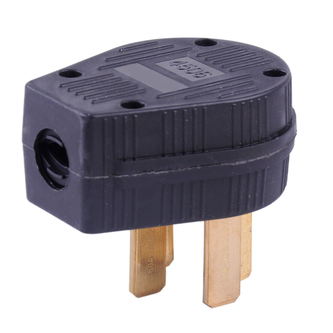 Industrial Grade 14-50P 50A 125V Straight Blade US Plug fr Plasma Cutter Dr Li