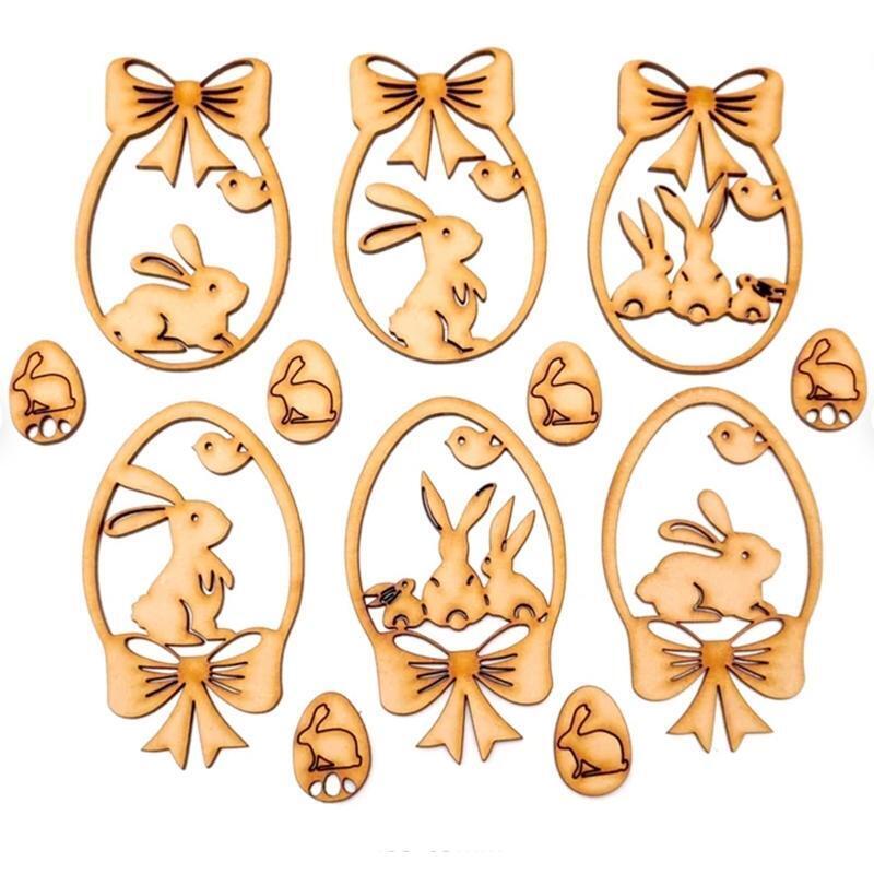 Bow Bunny Egg Metal Cutting Dies Stencil DIY Scrapbooking Album Paper Template
