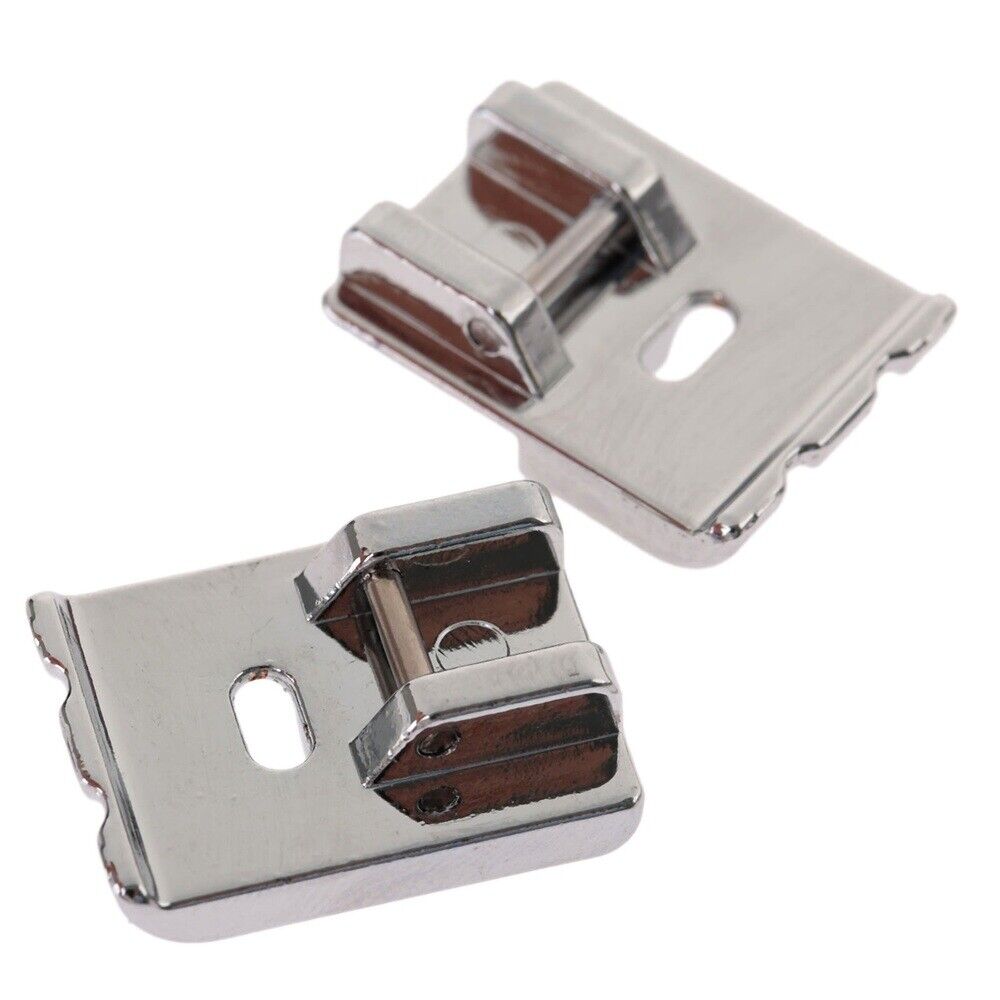 Stainless Steel Double Welting Cording Piping Foot Feet For Juki Singer Brother