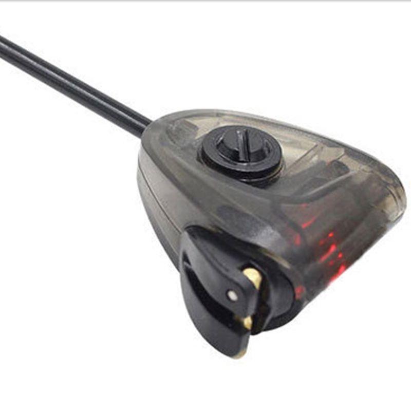 4 PCS Hanger Sensor Set LED Fishing Swingers Illuminated  Bite Indicator