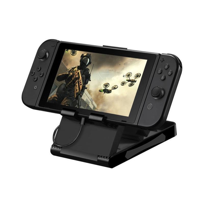 Adjustable Game Console Bracket Adjustment Angle Fordable Stand For Switch