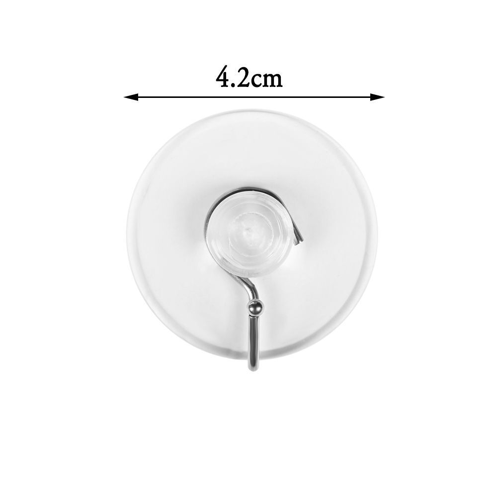 Glass Wedding Supplies Rubber Hangers Suction Cup Sucker Transparent Wall Hook