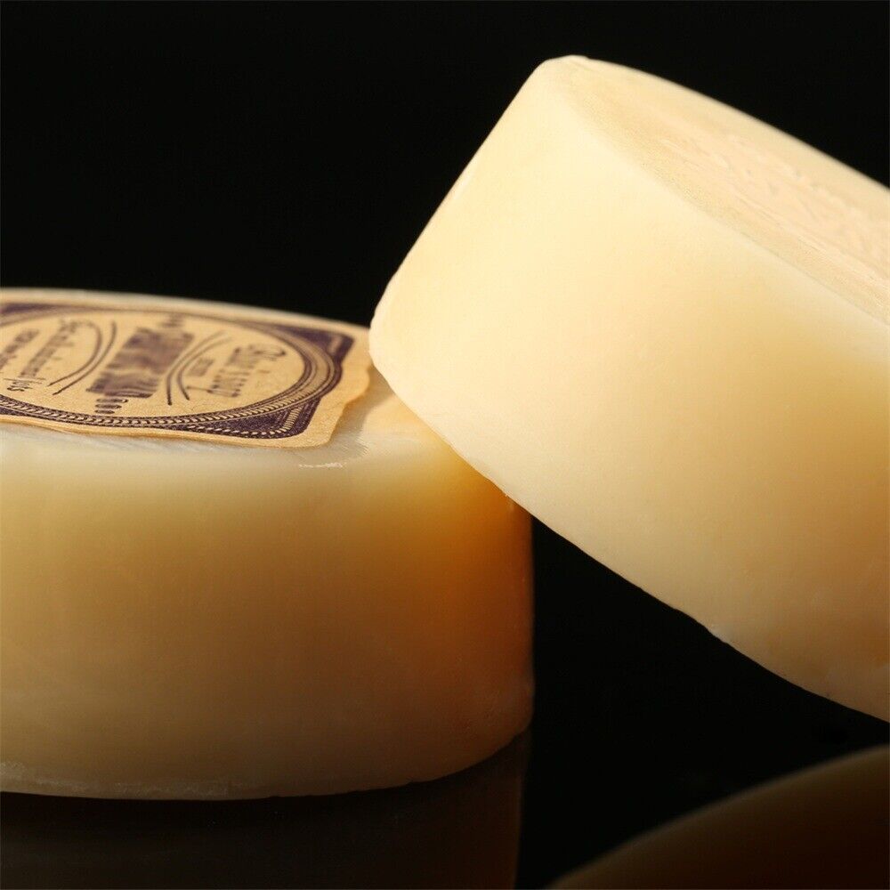 Portable Shave Soap Foaming Lather Goat's Milk For Razor Barber Salon Hotel 66mm