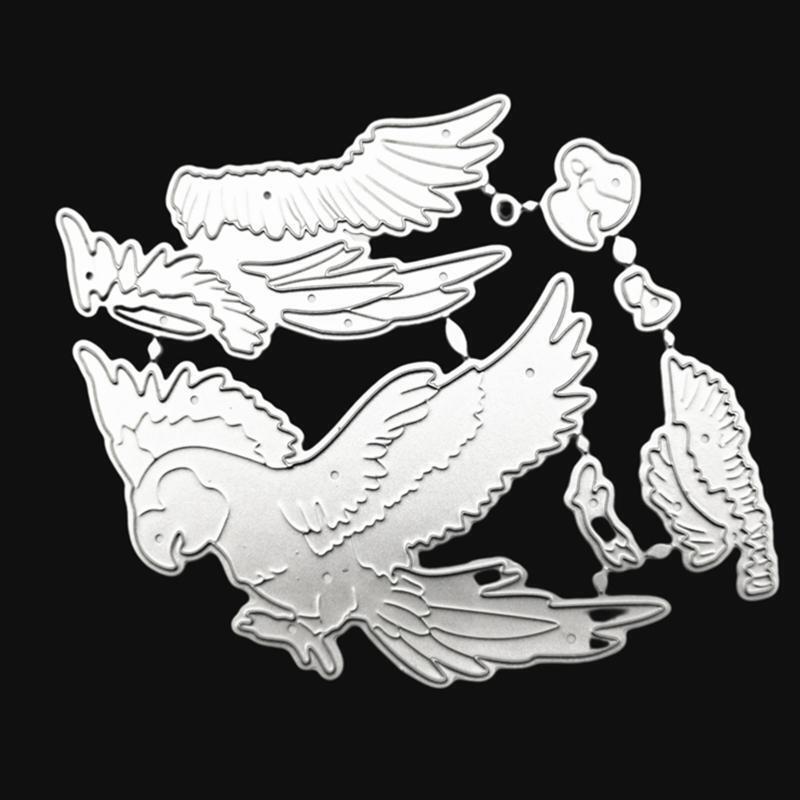 Eagle Metal Cutting Dies Stencil Scrapbooking DIY Album Stamp Paper Card