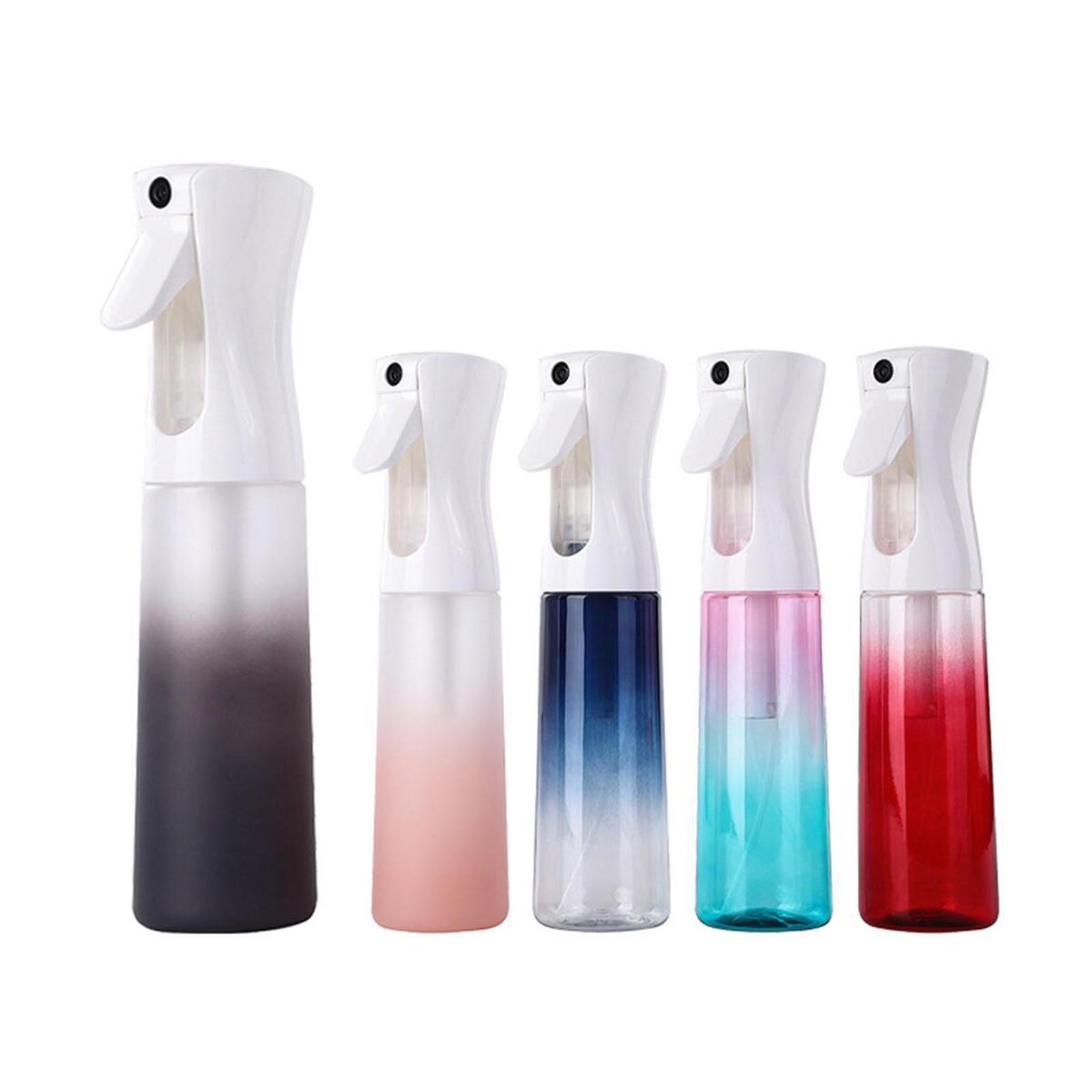 4pc Continuous  Water Bottles Pressurized Gradient Gray