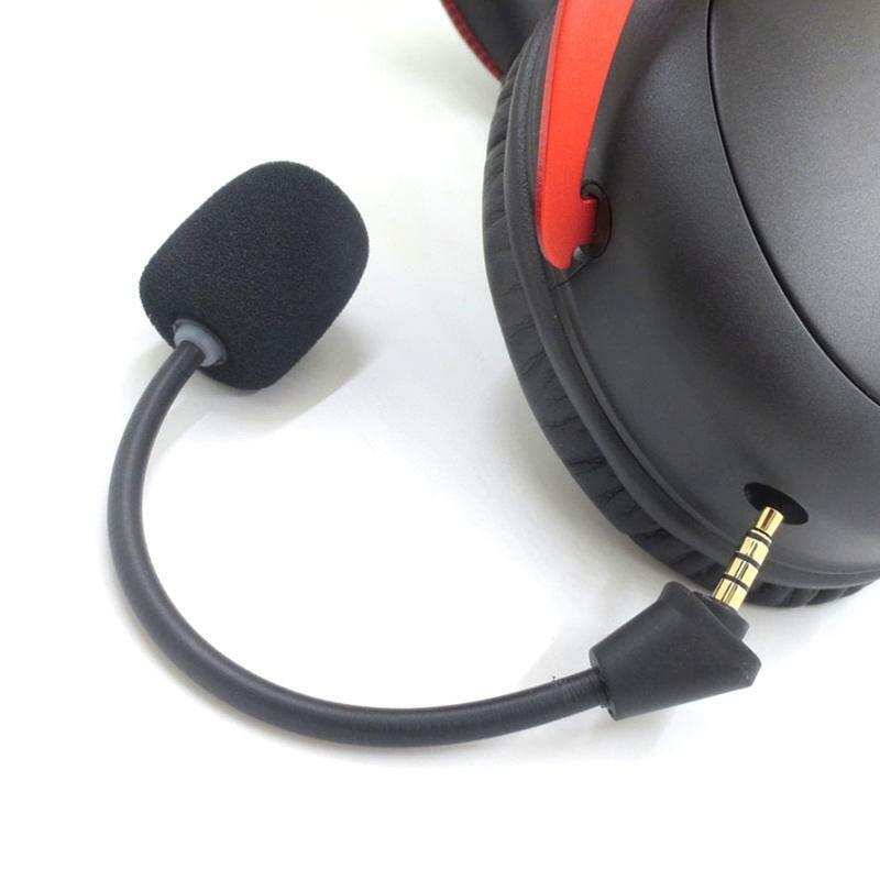 3.5mm Mic Headphone Microphone for Cloud II Wireless Gaming Headsets Game Mic