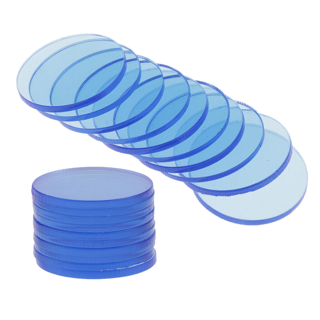 20x Round Acrylic Board  Sheet DIY   Translucent 3cm