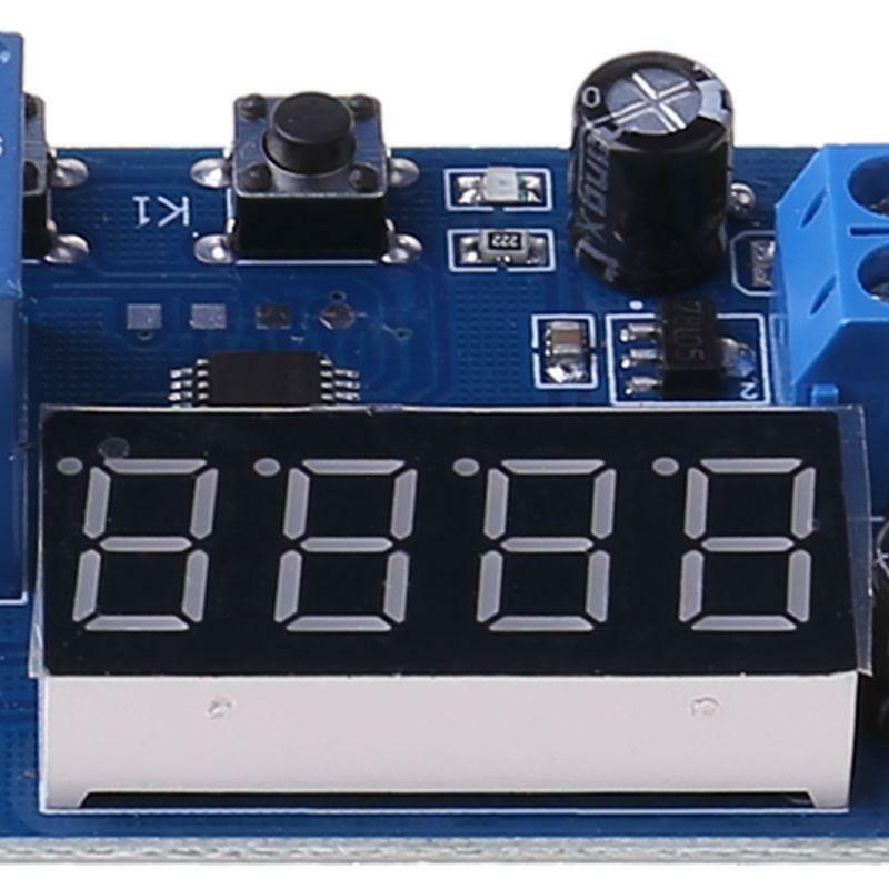 12V DC LED Display Digital Delay Timer Control Switch Module PLC Automation