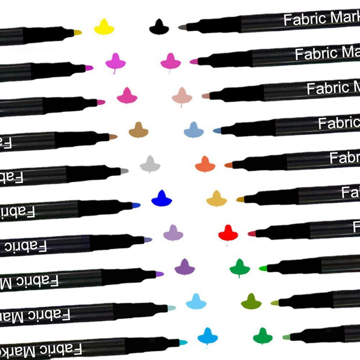 Unique Fabric Markers  Nontoxic DIY for Clothes Sewing Accessories Decor
