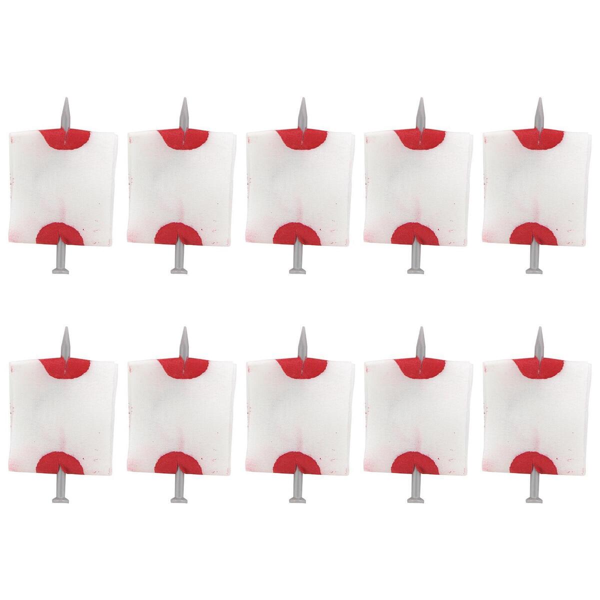 10 Pieces Bloody Nail Through Finger  Practical for  Party Carnival