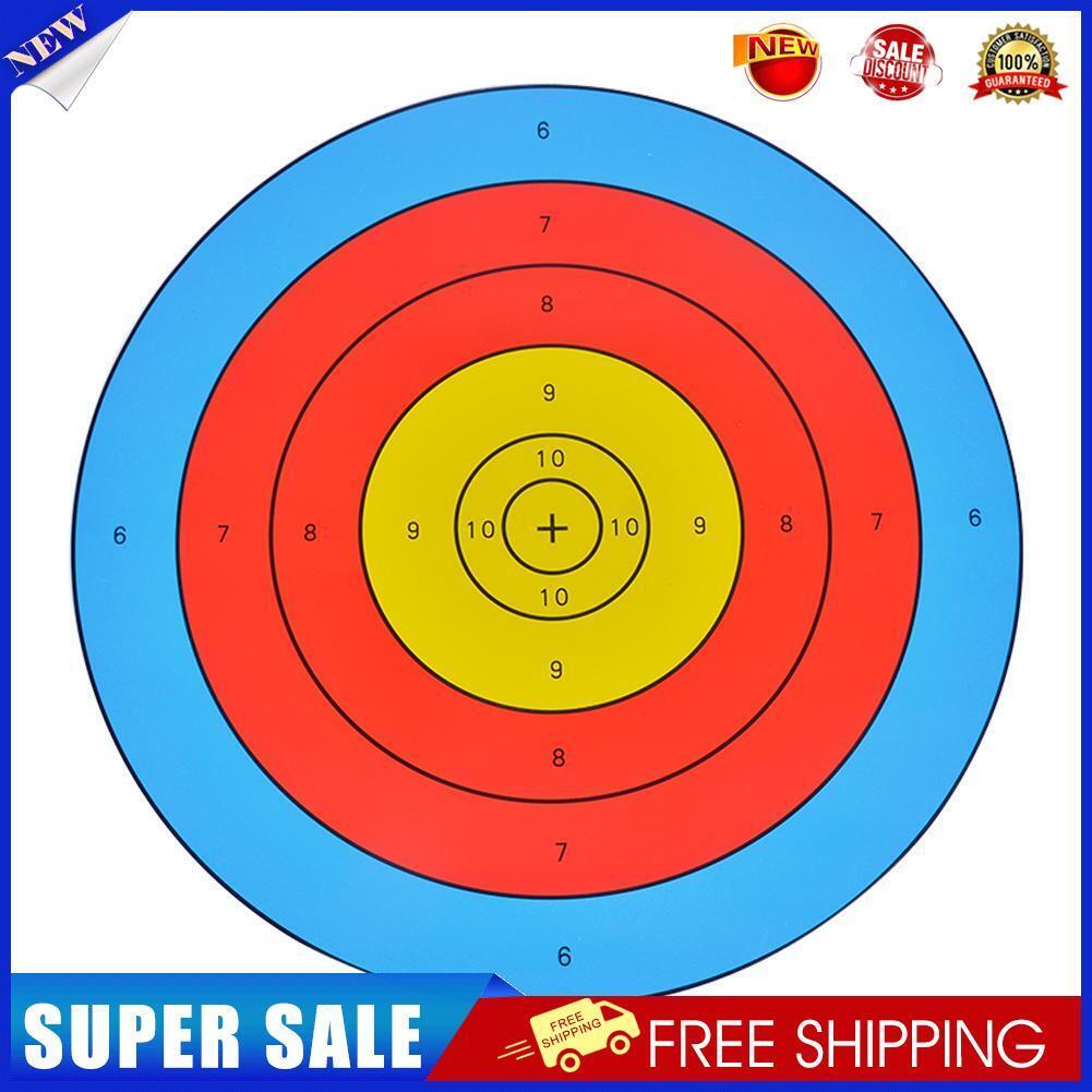 10pcs Archery Target Paper 400x400mm Equipment Darts Target Training Paper