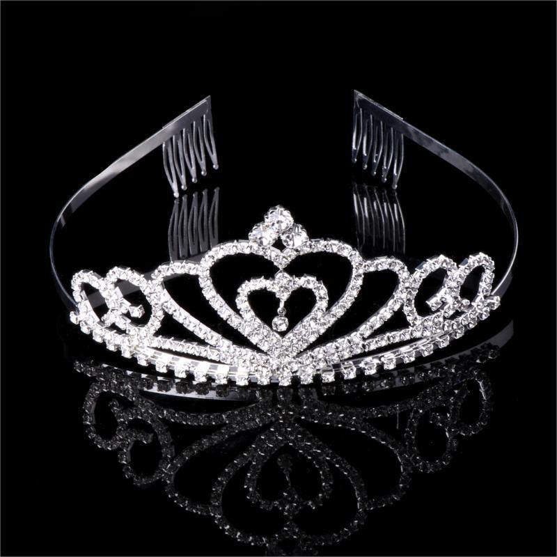 Gorgeous Wedding Bridal Rhinestone Tiara Crown Headband Comb Pin Headdress Prom