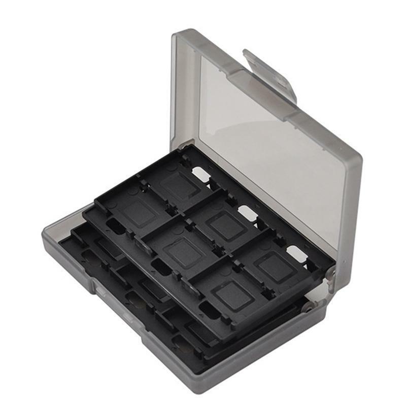 24 in 1 Game Card Case Portable ABS Shockproof Hard Shell Storage Box For Switch