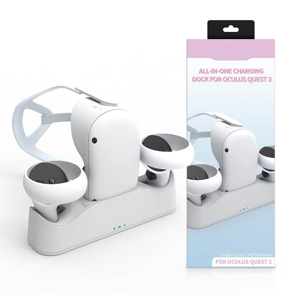 Magnetic Charging Dock Station for Quest 2 Handle Controller Charger Stand