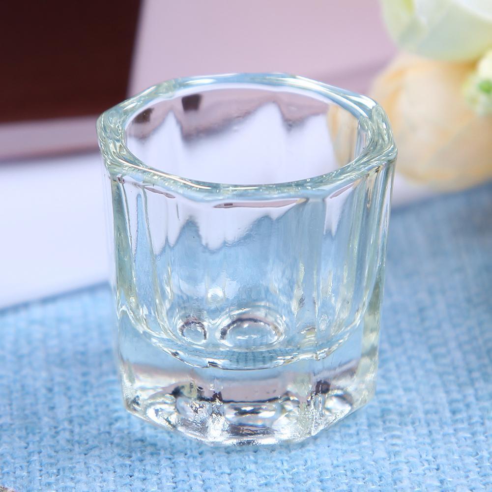 5pcs Nail Art Crystal Cup Bowl Glass Dappen Dish Manicure Salon Beauty Tool