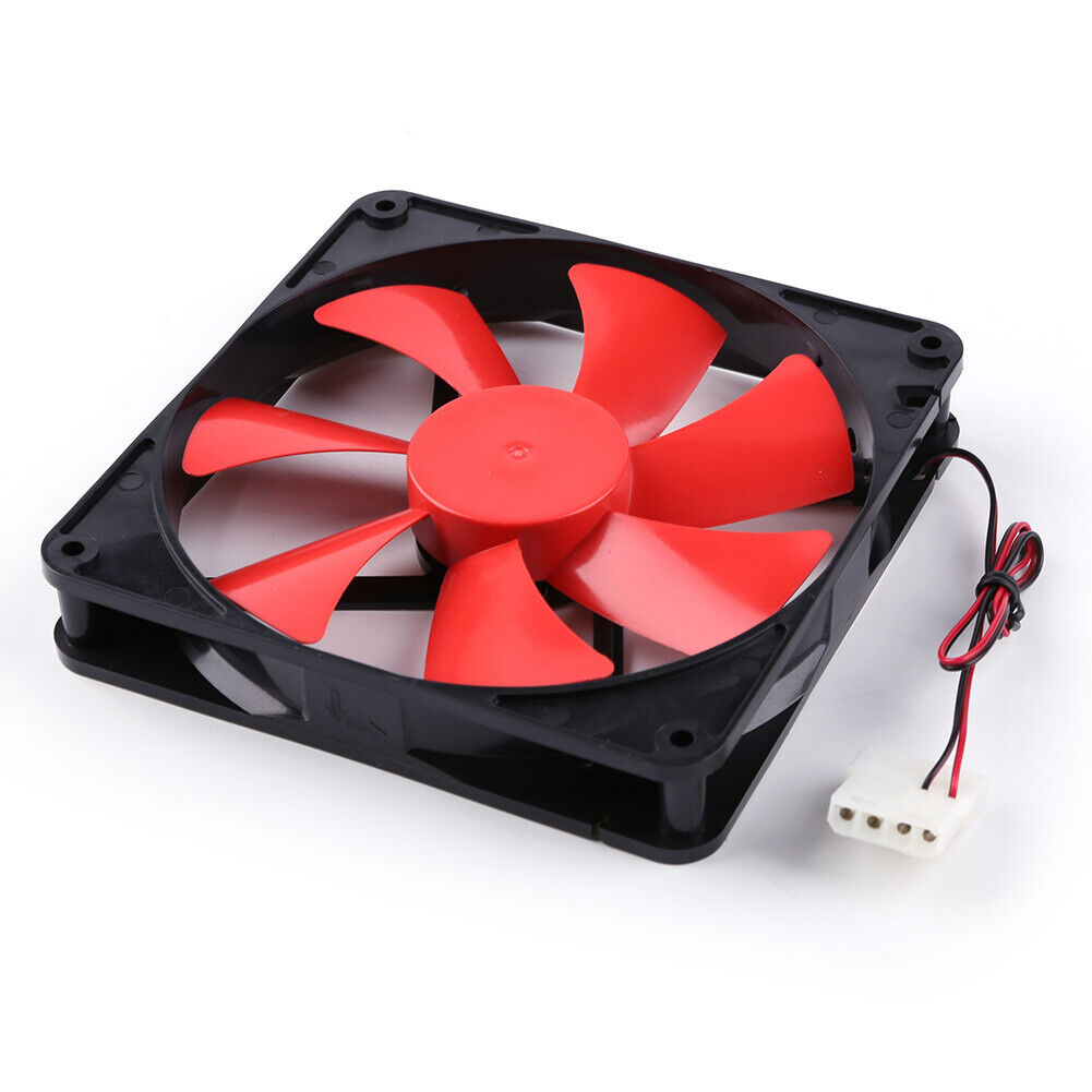 140mm 4 Pin Silent PC Case Cooling Fan CPU Cooler 12V Radiator Heatsink