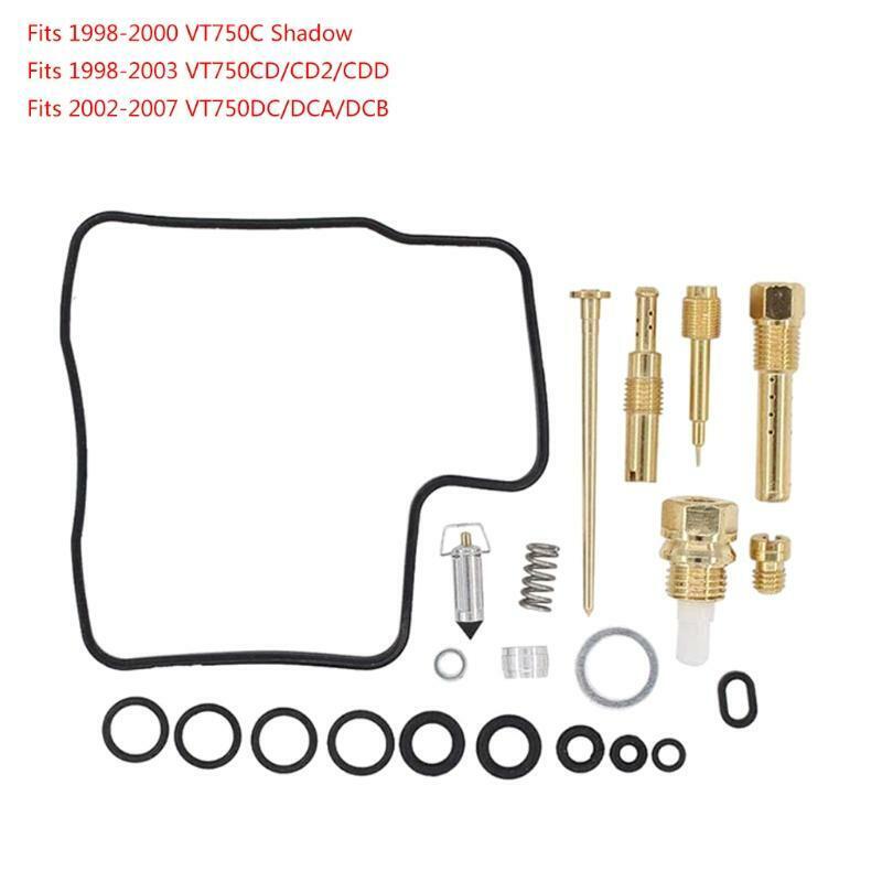 2 Carburetor Rebuild Carb Repair Kits for Honde Shadow Spirits ACE 750 VT750C