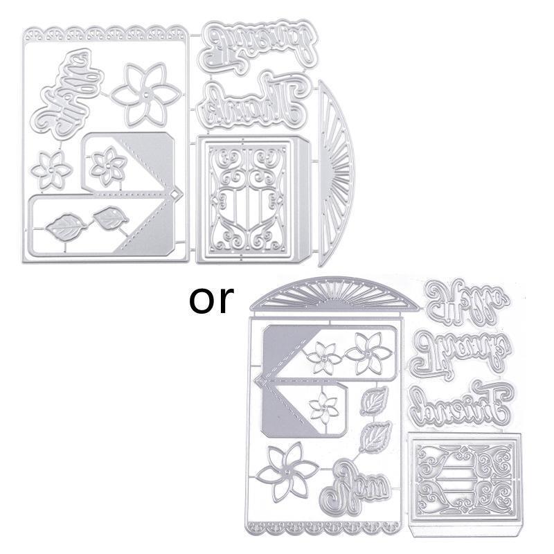 Pop-up Frame Metal Cutting Dies Stencil DIY Scrapbook Album Paper Card Template