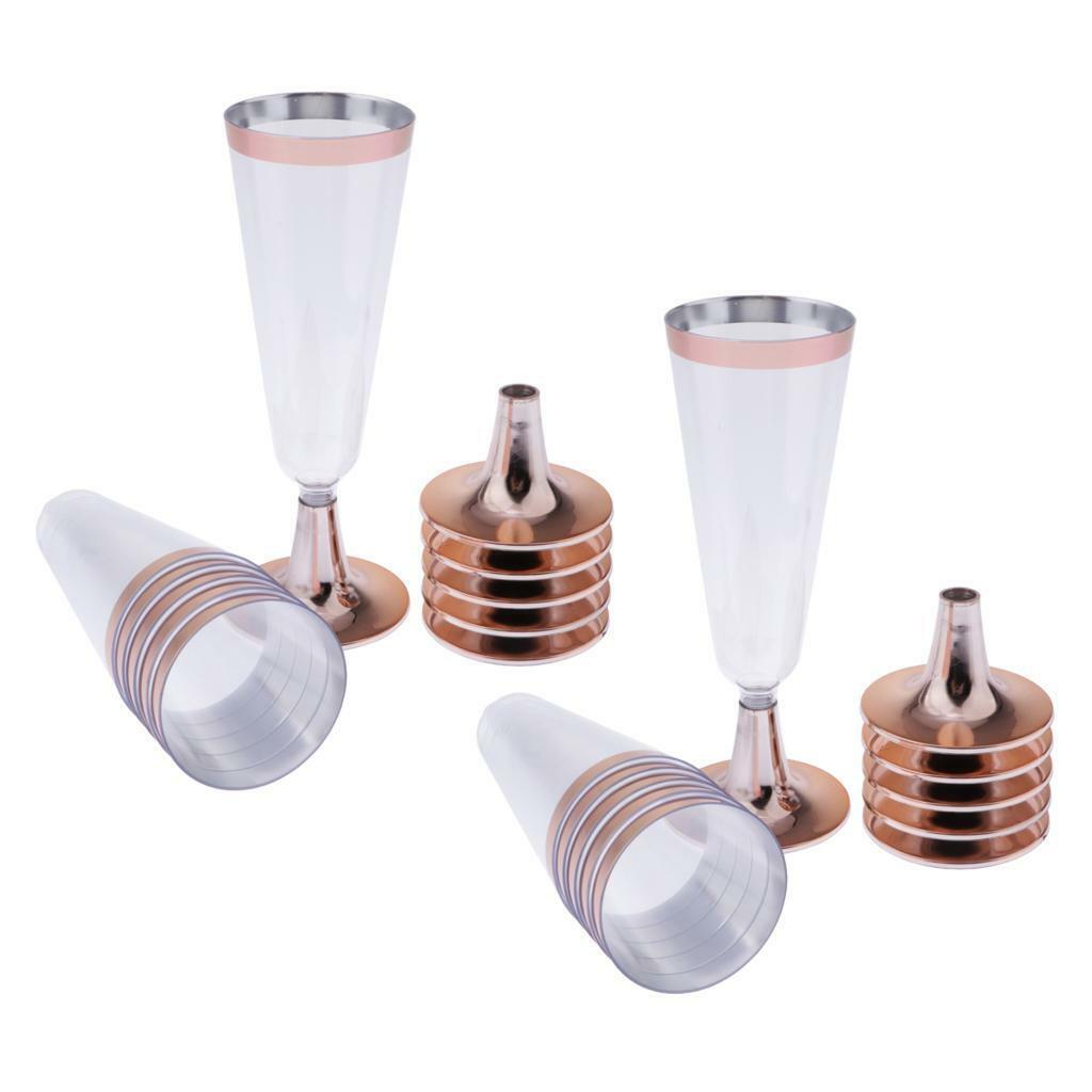 12 Pieces Elegant Champagne Cups for Party Banquet  Dinning Hall