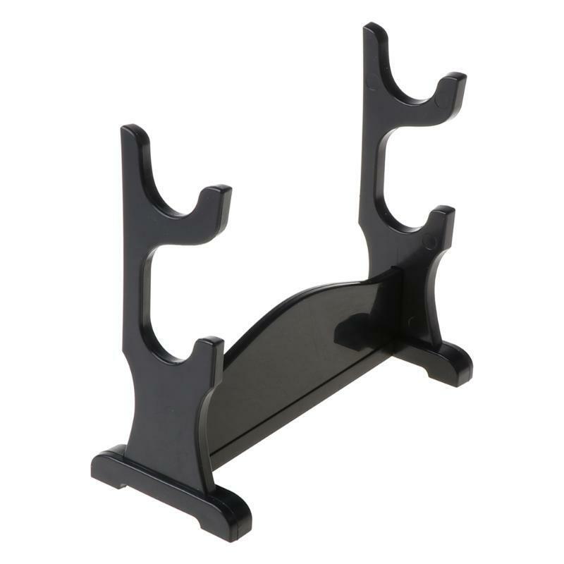Double Layers Display Stand Plastic Bracket Rack Detachable Display Holder Wand