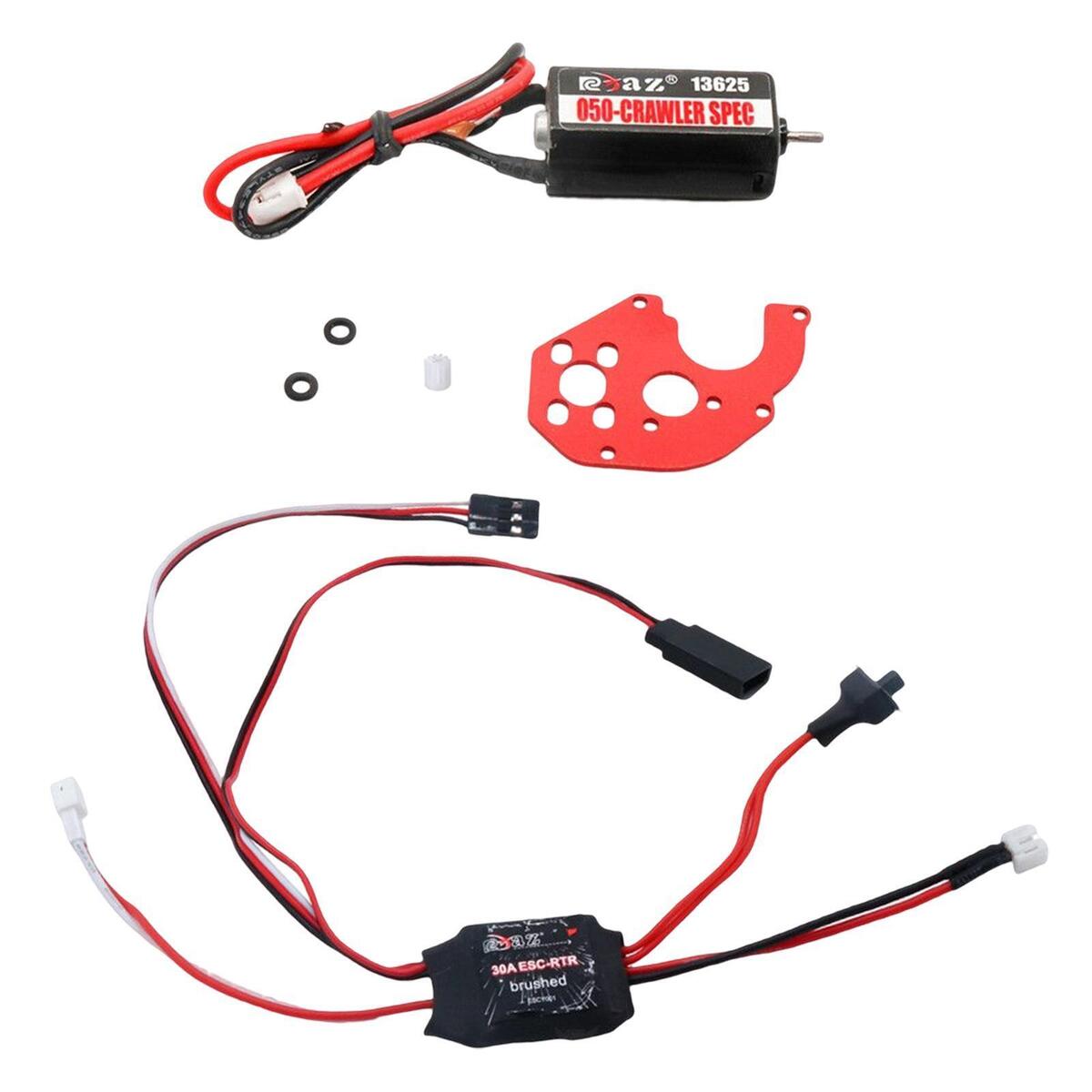 1/24 RC Car 050 60T Motor and Gear for Axial SCX24 Trucks DIY Accessory