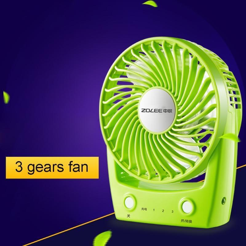 Mini USB Desk Fan 3 Speed Small Desktop Table Quiet USB Fan for Indoor Outdoor