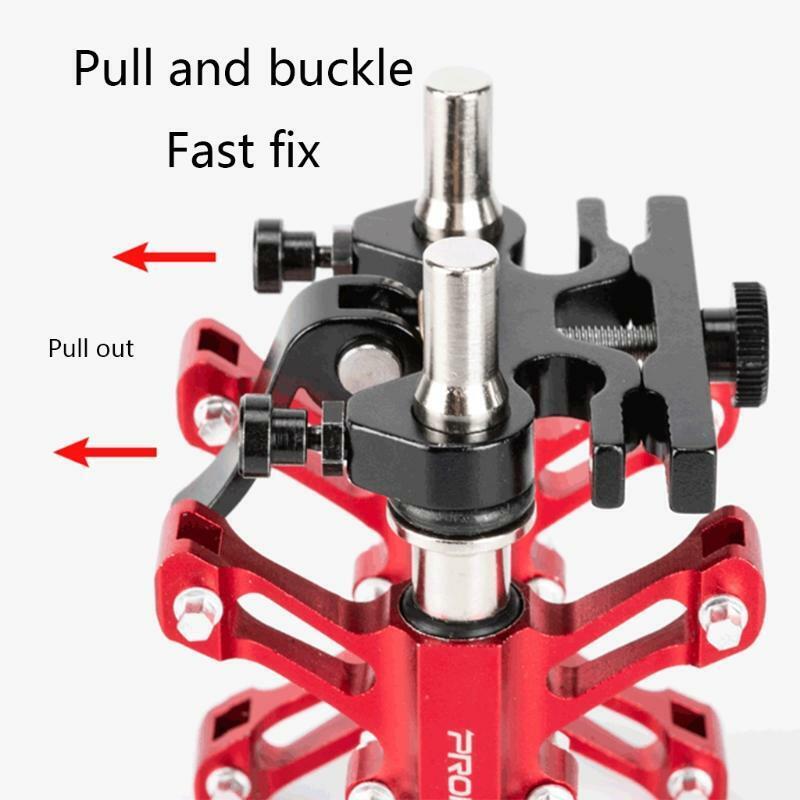 QR Pedal Placement Buckle Suitable for Brompton Bicycle Aluminum Alloy Material