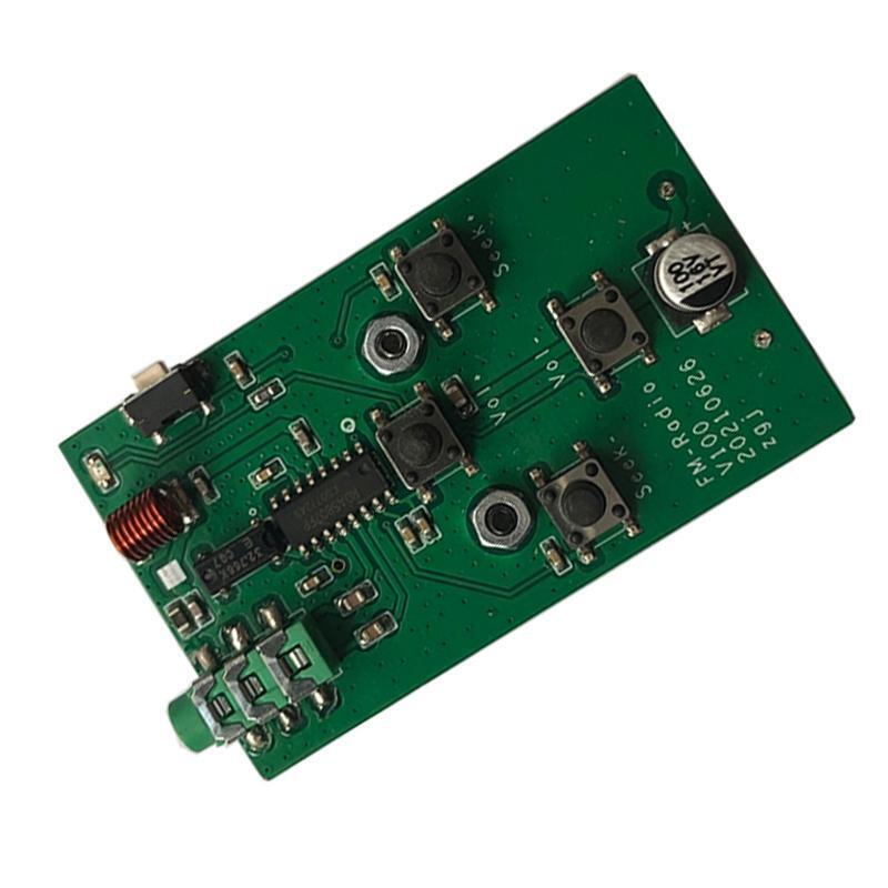 Receiving Radio Station Frequency Stereo FM Broadcast Amplifier Module 88-108Mhz