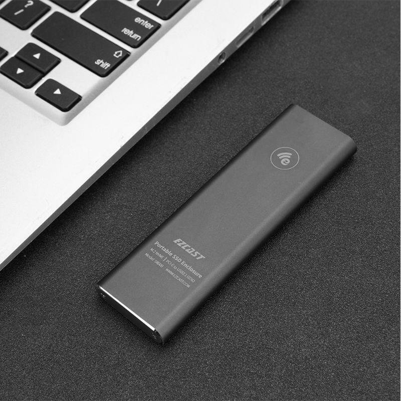 PCIe to USB3.1 M.2 NVME External Mobile Hard Disk Enclosure SSD HDD Case Adapter