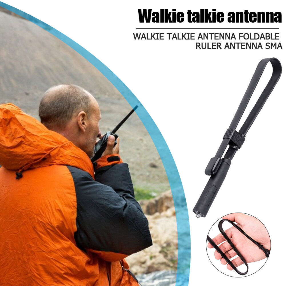 Walkie-talkie Antenna Foldable SMA-Female for Baofeng UV-5R UV-82 (48cm)