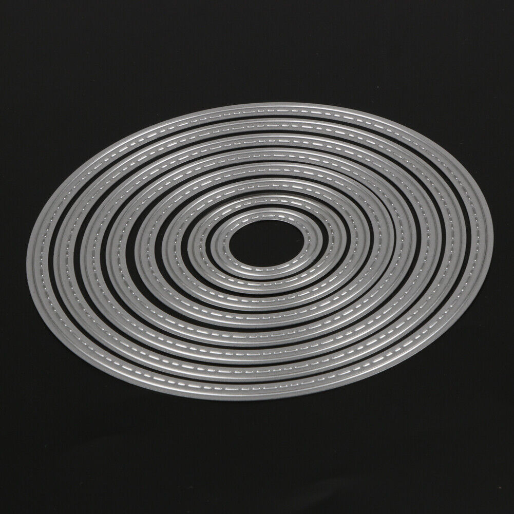 Circle Metal Cutting Dies Stencils Embossing Card Scrapbooking Album
