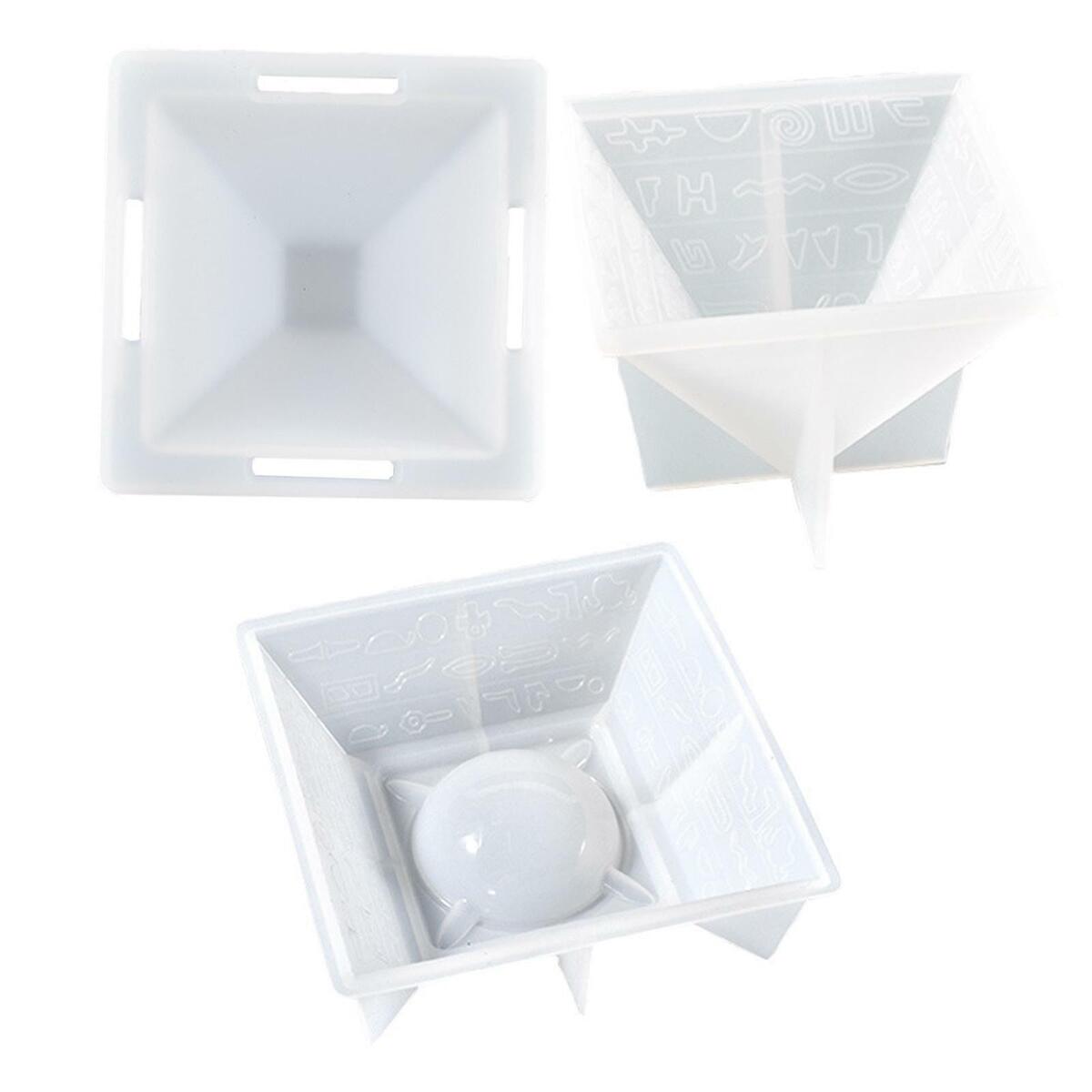 3x Ashtray Mold Tear Resistant for Jewelry Making Home Decor Craft Office