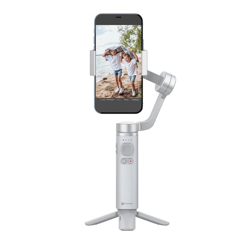 Smartphone Foldable Gimbal Handheld Stabilizer Time-Lapse for Vlog or Tripod