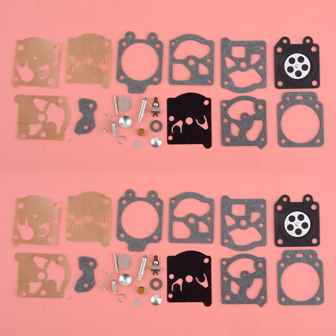 2Set Carburetor Diaphragm Repair Kit Part Fit For Stihl FS36 FS40 FS44 FC44