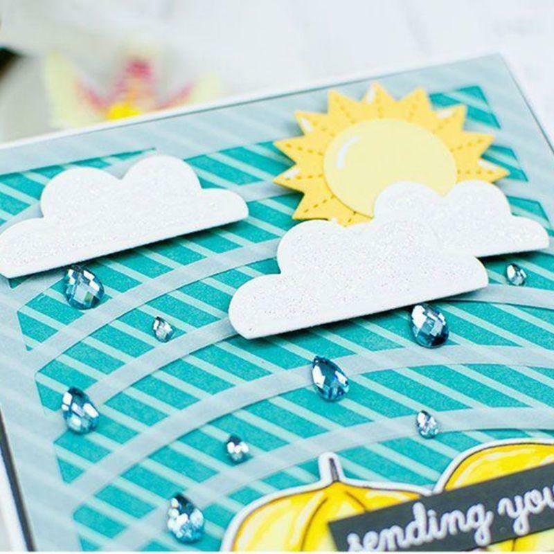 Weather DIY Metal Cutting Dies Stencil Scrapbooking Album Paper Card Decor