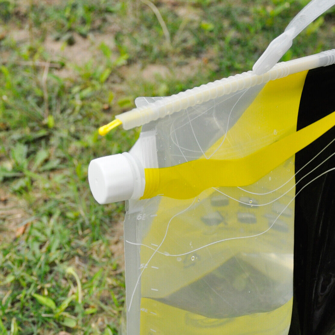 6L Portable Camping Hiking Folding Water Storage Liquid Bag Lifting Carrier Li
