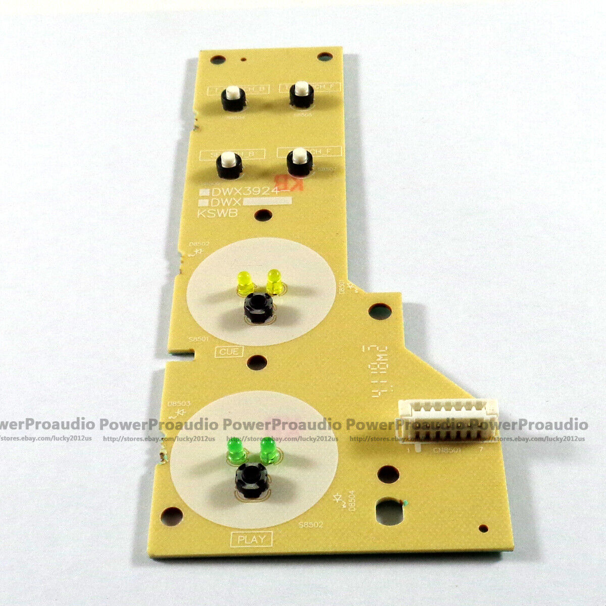 2x(DWX3604/DWX3924) Play Pause Cue Switch KSWB PCB for Pioneer XDJ 1000 1000MK2
