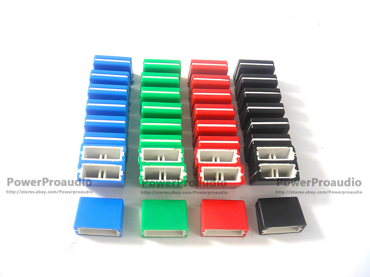 36pcs For PIONEER DJM Mixer Mixer Knob / Fader Cap Crosscut Knob fader cap