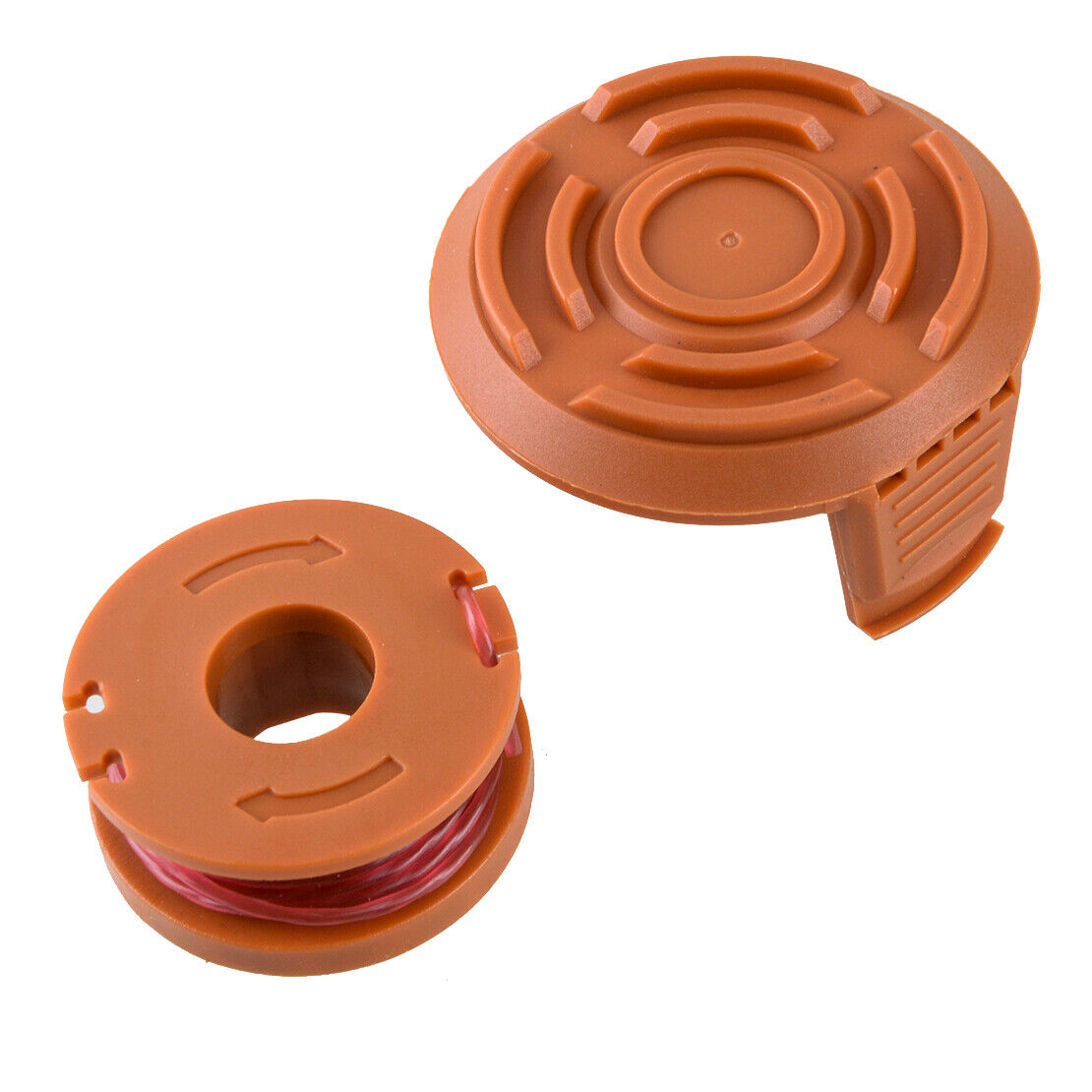 10pcs Line String Replace Trimmer Spool 2* Cap Cover Fit For WORX WA0010~ WG180